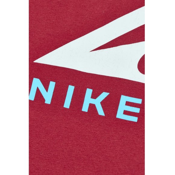 Nike Dri-FIT Cotton Men's Trail Running Gym Training Shirt Top Red L XL - Picture 7 of 7